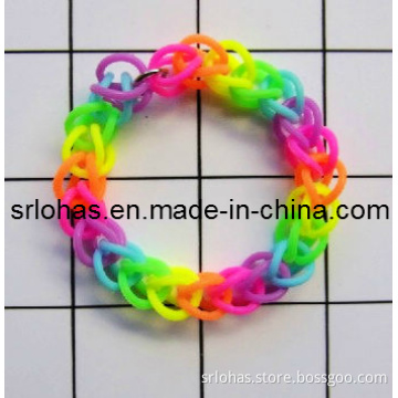 Rainbow Link Bracelet Silicone Wristbands